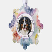 永遠に私たちのハートペット紙オーナメントカード オーナメントカード (左)