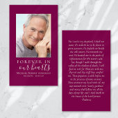 永遠に私たちのハートメモリアルのカード