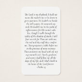 永遠に私たちのハートメモリアルのカード (裏面)