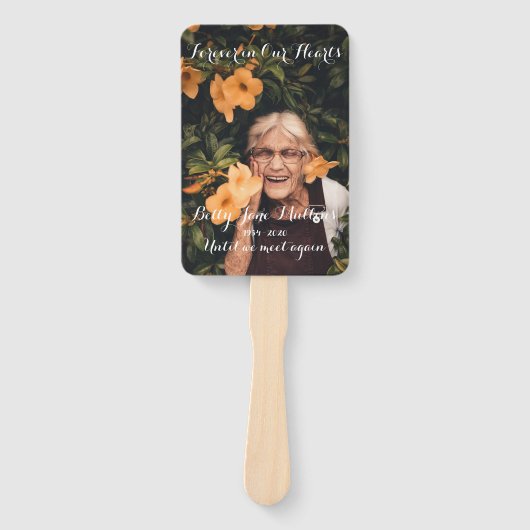 永遠に私たちのハートメモリアルファン ハンドファン (正面)