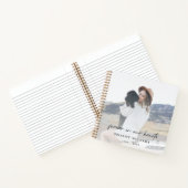 永遠に私たちのハートメモリアル写真メモリ ノートブック (内部)