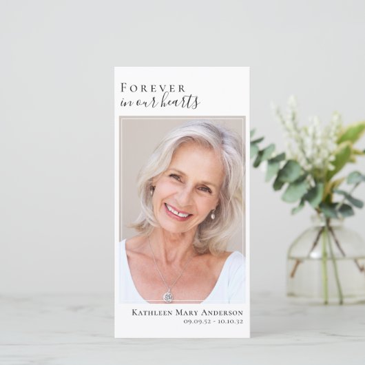 永遠に私たちのハートメモリアル大きい8x4ブックマーク (スタンド正面)