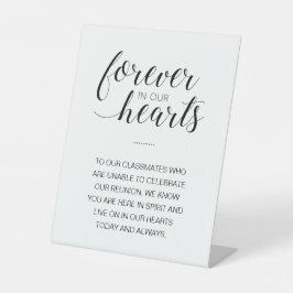 永遠に私たちのハートメモリアル授業懇親会 台座サイン