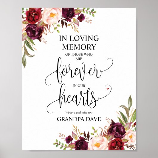 永遠に私たちのハートメモリアル署名v9 ポスター (正面)