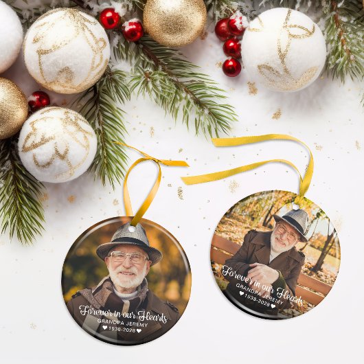 永遠に私たちのハートメモリアル2写真 オーナメント