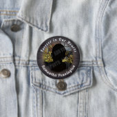 永遠に私たちのハートメモリ写真記憶グレー 缶バッジ (インサイチュ)