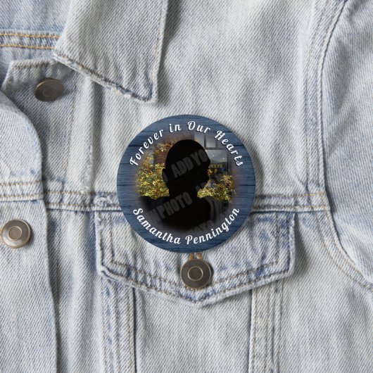 永遠に私たちのハートメモリ写真記憶 缶バッジ (インサイチュ)