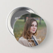 永遠に私たちのハートモダン記念碑 缶バッジ (正面&裏面)