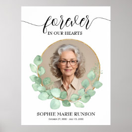 永遠に私たちのハートユーカリ葬儀 ポスター