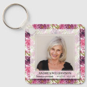 永遠に私たちのハート写真フローラメモリアル キーホルダー (正面)