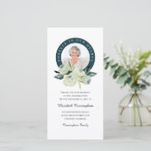 永遠に私たちのハート写真フローラメモリアル サンキューカード (スタンド正面)