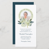 永遠に私たちのハート写真フローラ記念 サンキューカード (正面/裏面)