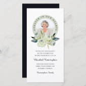 永遠に私たちのハート写真フローラ記念 サンキューカード (正面/裏面)