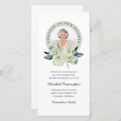 永遠に私たちのハート写真フローラ記念 サンキューカード (正面/裏面)