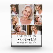 永遠に私たちのハート写真悔やみや弔慰メモリアル フォトブロック (正面)