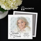 永遠に私たちのハート写真白黒 マグネット