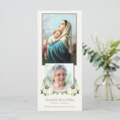 永遠に私たちのハート写真葬儀サンキューカード (スタンド正面)