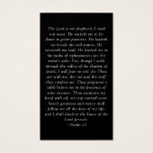 永遠に私たちのハート写真葬儀祈りの言葉カード (裏面)