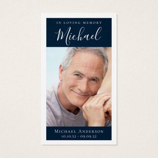 永遠に私たちのハート写真記念カード (裏面)