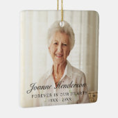 永遠に私たちのハート写真記念 セラミックオーナメント (右)