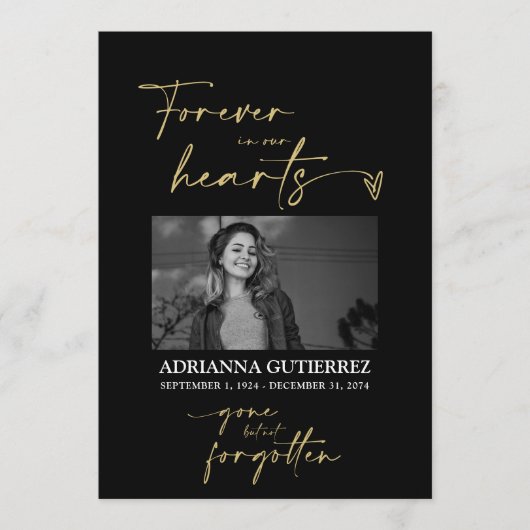 永遠に私たちのハート写真追悼番組で プログラム (正面)