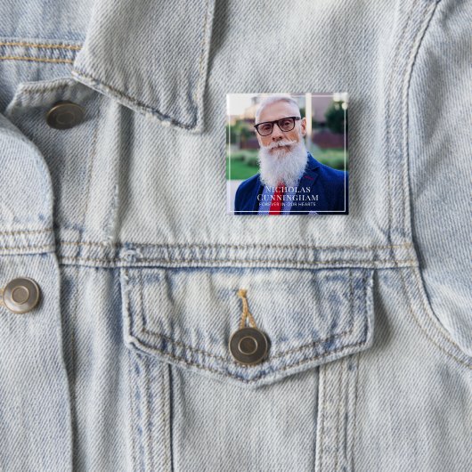 永遠に私たちのハート写真追悼記念 缶バッジ (インサイチュ)