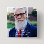 永遠に私たちのハート写真追悼記念 缶バッジ (正面)