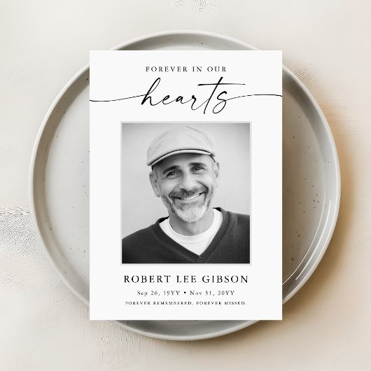 永遠に私たちのハート悔やみや弔慰 サンキューカード