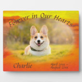 永遠に私たちのハート日没2443 フォトプラーク (正面)