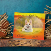 永遠に私たちのハート日没2443 フォトプラーク (側面)