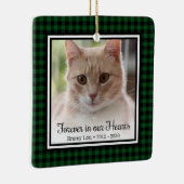 永遠に私たちのハート猫 セラミックオーナメント (右)
