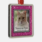 永遠に私たちのハート猫 メタルオーナメント (右)