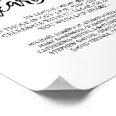 永遠に私たちのハート結婚の記念表看板に ポスター (角)