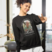 永遠に私たちのハート葬儀フォトアーチ スウェットシャツ