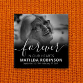 永遠に私たちのハート葬儀フォトボタン 缶バッジ