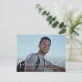 永遠に私たちのハート葬儀メモリアルありがとう ポストカード (スタンド正面)