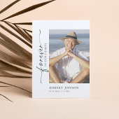 永遠に私たちのハート葬儀記念祈りの言葉カード