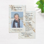 永遠に私たちのハート葬儀記念祈りの言葉 (デスク)