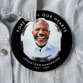 永遠に私たちのハート葬儀/記念写真 缶バッジ (インサイチュ)