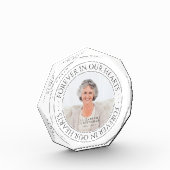 永遠に私たちのハート記念写真エレガント フォトブロック (左)