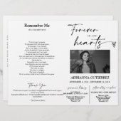 永遠に私たちのハート記念写真プログラム (正面/裏面)