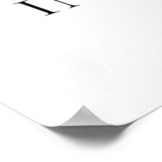 永遠に私たちのハート記念写真葬儀 ポスター (角)