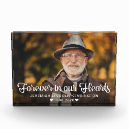 永遠に私たちのハート記念写真 フォトブロック