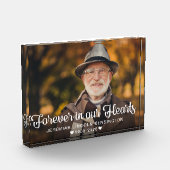 永遠に私たちのハート記念写真 フォトブロック (左)