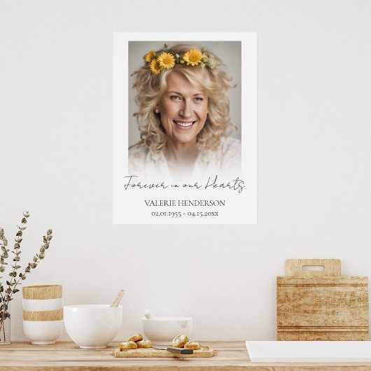 永遠に私たちのハート記念写真 ポスター (キッチン)