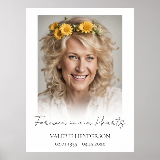 永遠に私たちのハート記念写真 ポスター (正面)