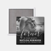 永遠に私たちのハート記念写真 マグネット (正面/裏面)