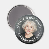 永遠に私たちのハート記念完全な写真 マグネット (正面/裏面)