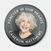 永遠に私たちのハート記念完全な写真 マグネット (正面)