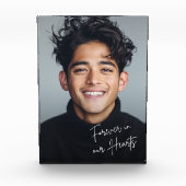 永遠に私たちのハート記念碑 フォトブロック (正面)